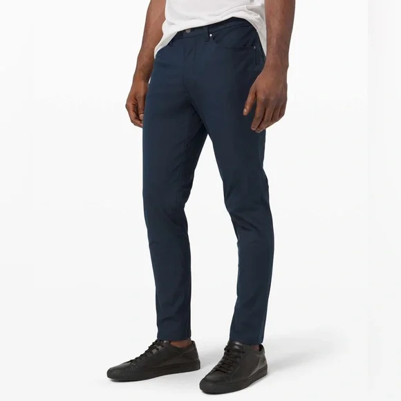 Lululemon ABC Pant Slim Warpstreme True Navy 34x33 Chinos & Khakis